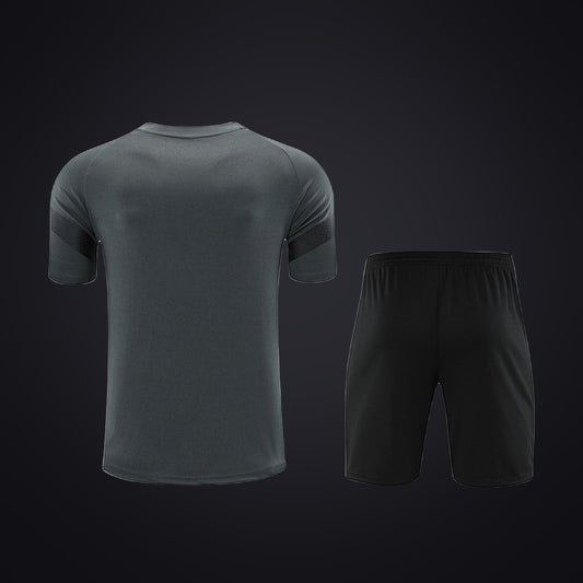 Conjunto de Entrenamiento Borussia Dortmund 22-23 Gris · Modelo 2 (detrás)