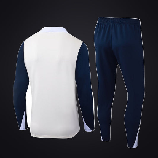 Chándal Inter de Milán 25-26 Beige Azul Marino (detrás)