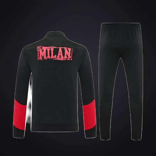 Chándal Milan 25-26 Negra (detrás)