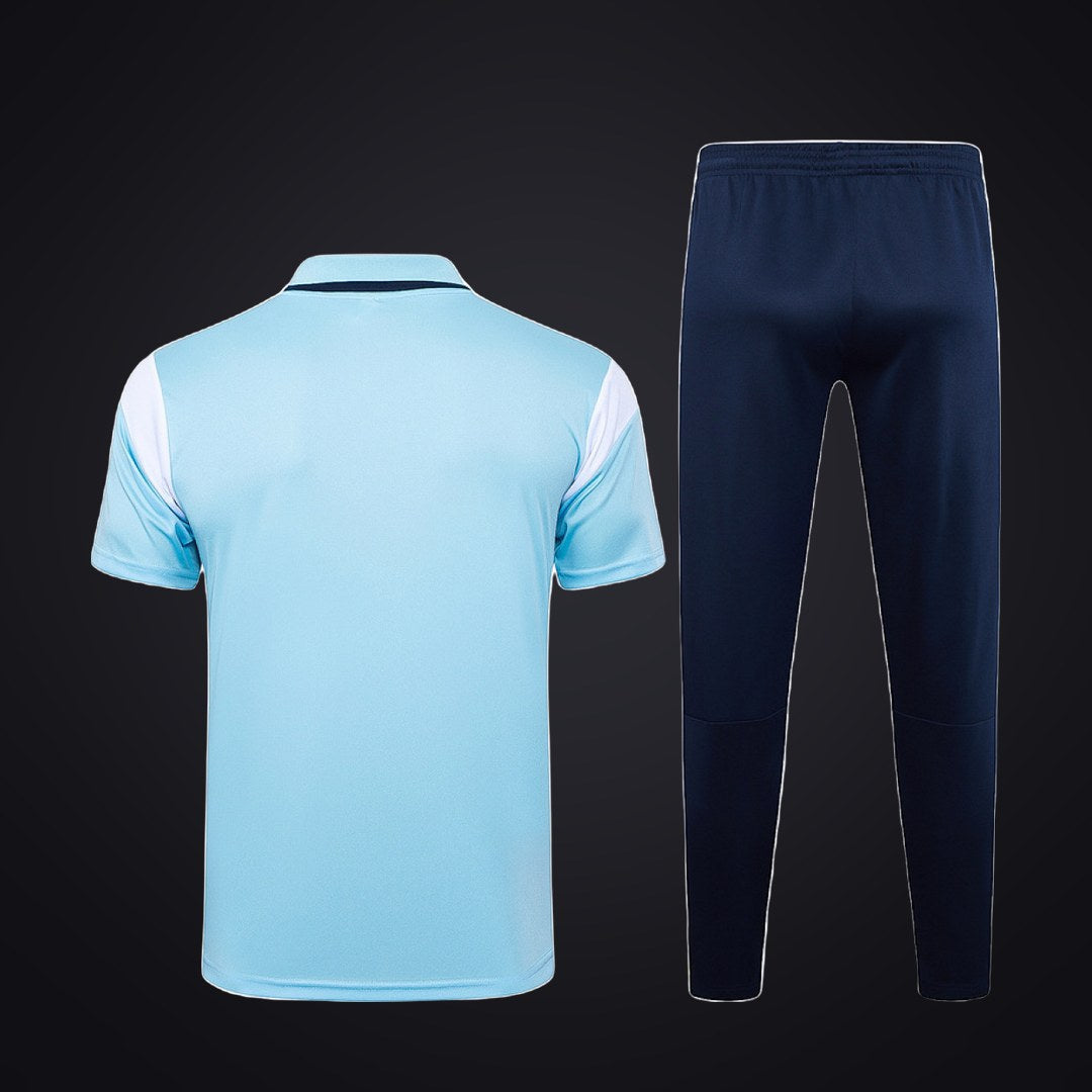 Conjunto de Entrenamiento Manchester City 23-24 Azul (detrás)