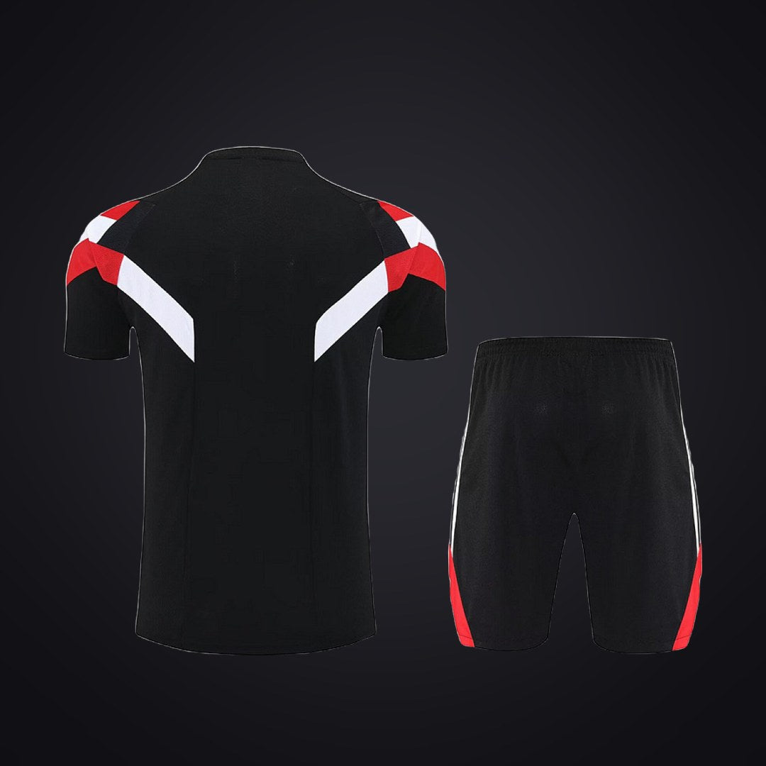 Conjunto de Entrenamiento Manchester United 25-26 Negra (detrás)