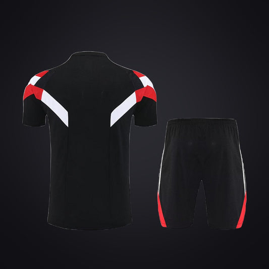 Conjunto de Entrenamiento Manchester United 25-26 Negra (detrás)