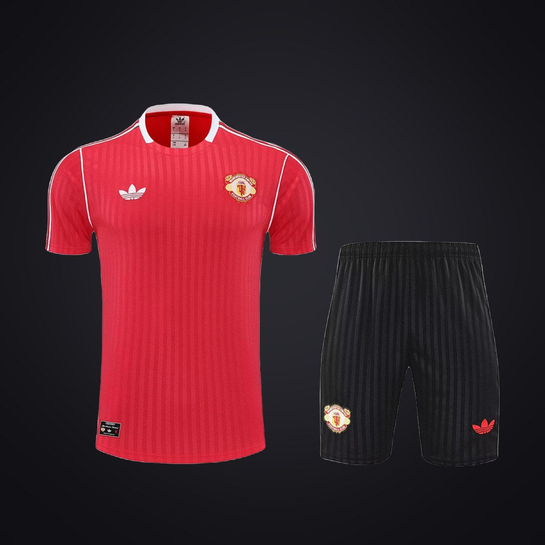 Conjunto de Entrenamiento Manchester United 25-26 Roja (delante)