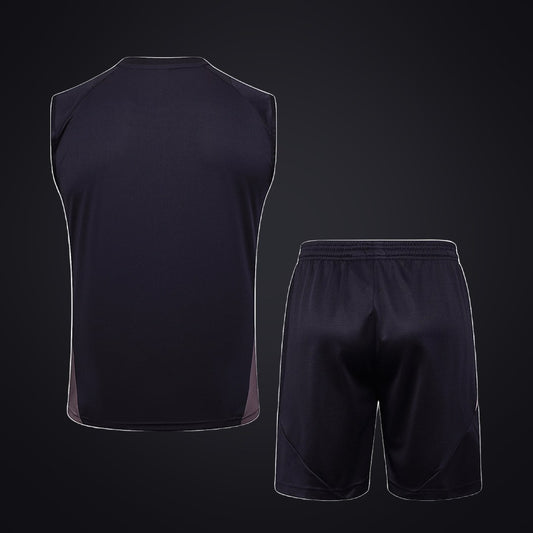 Conjunto de Entrenamiento Arsenal 25-26 Azul Marino · Modelo 3 (detrás)