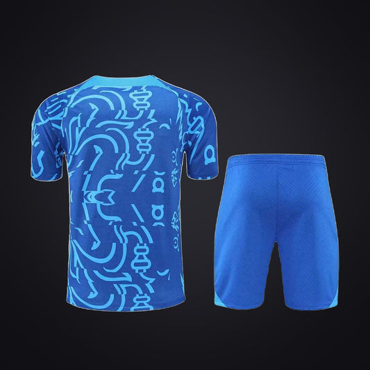 Conjunto de Entrenamiento Chelsea 22-23 Azul · Modelo 5 (detrás)