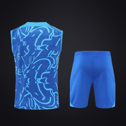 Conjunto de Entrenamiento Chelsea 22-23 Azul · Modelo 3 (detrás)