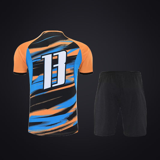 Conjunto de Entrenamiento Olympique de Marsella 25-26 Naranja (detrás)