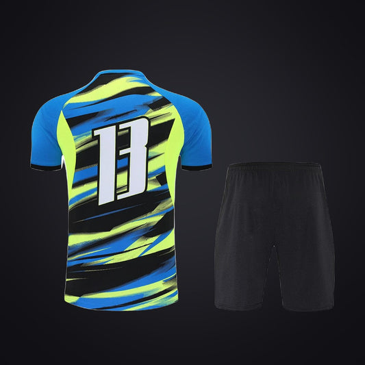 Conjunto de Entrenamiento Olympique de Marsella 25-26 Verde (detrás)