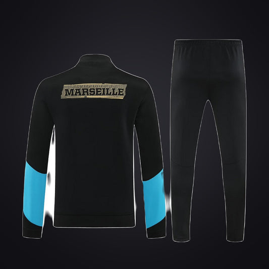Chándal Olympique de Marsella 25-26 Negra (detrás)