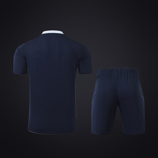 Conjunto de Entrenamiento Francia 2024 Azul Marino (detrás)