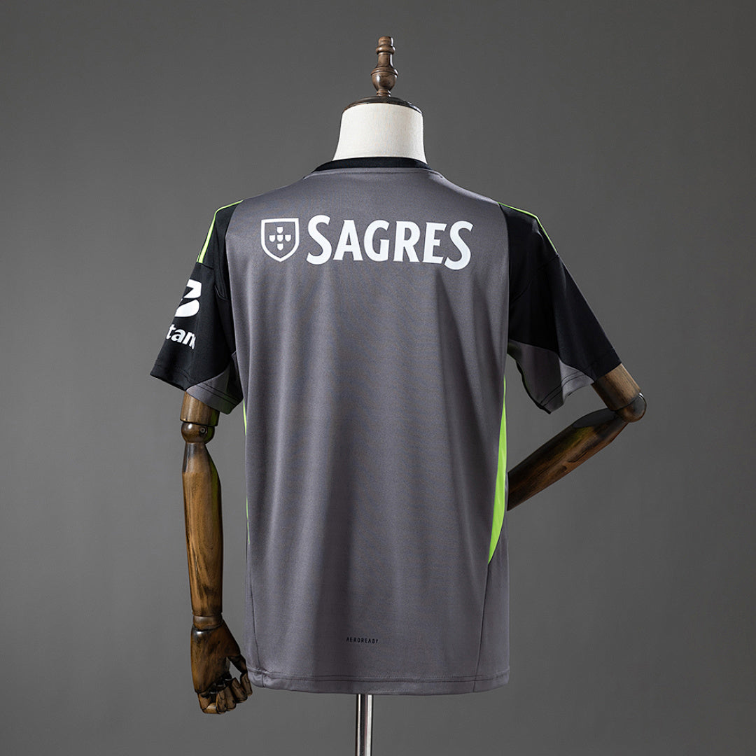 Benfica 26-27 Portero Negra y Gris (Fan Version)