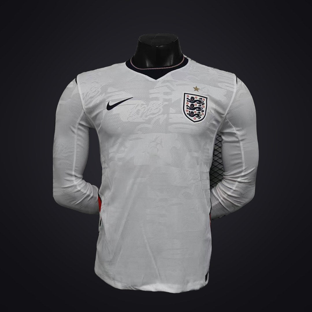 Inglaterra 2026 Local Manga Larga (Player Version) (delante)