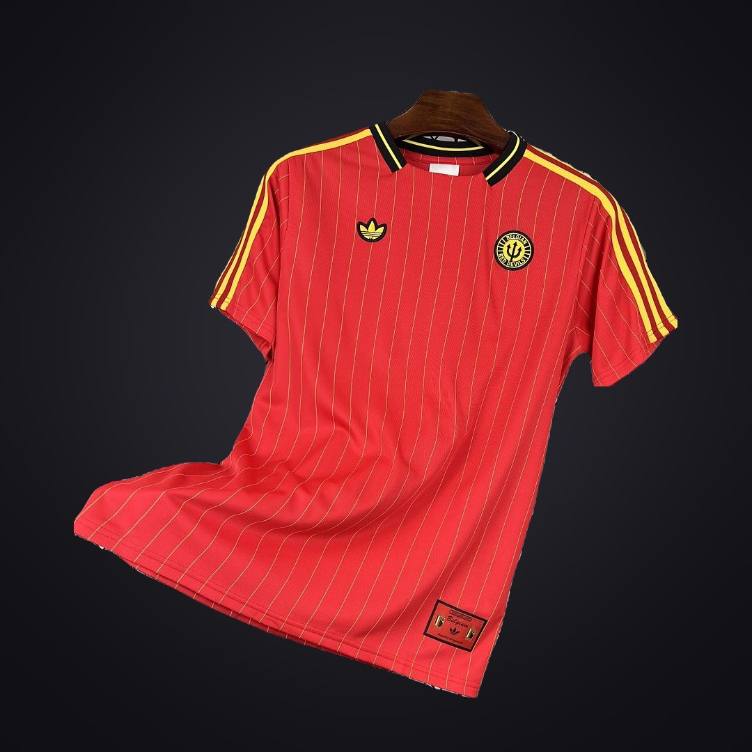 Bélgica 2026 Edición Especial Roja (Fan Version) (delante)