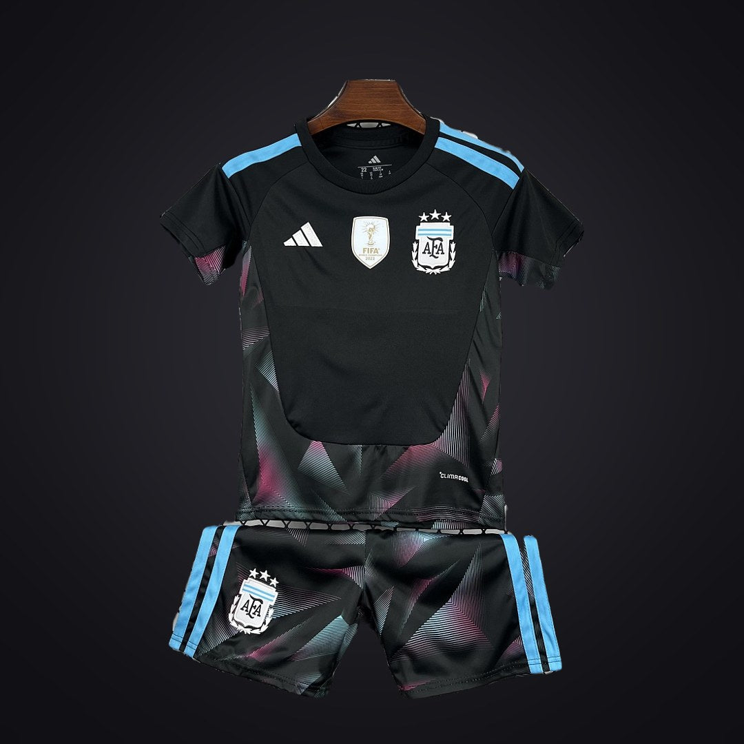Argentina 2026 Portero Mundial Negra (Niño) (delante)