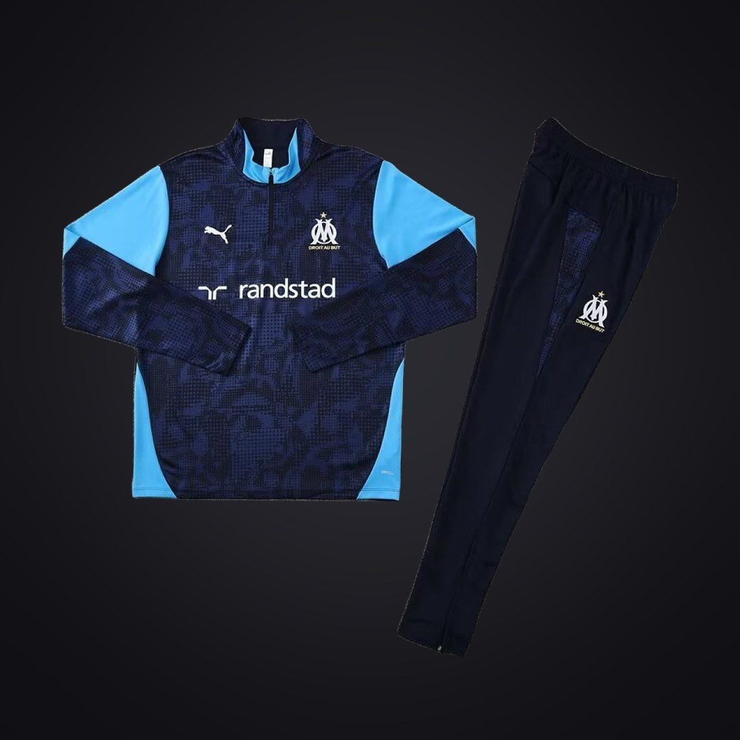 Chándal Olympique de Marsella 25-26 Azul Marino (delante)