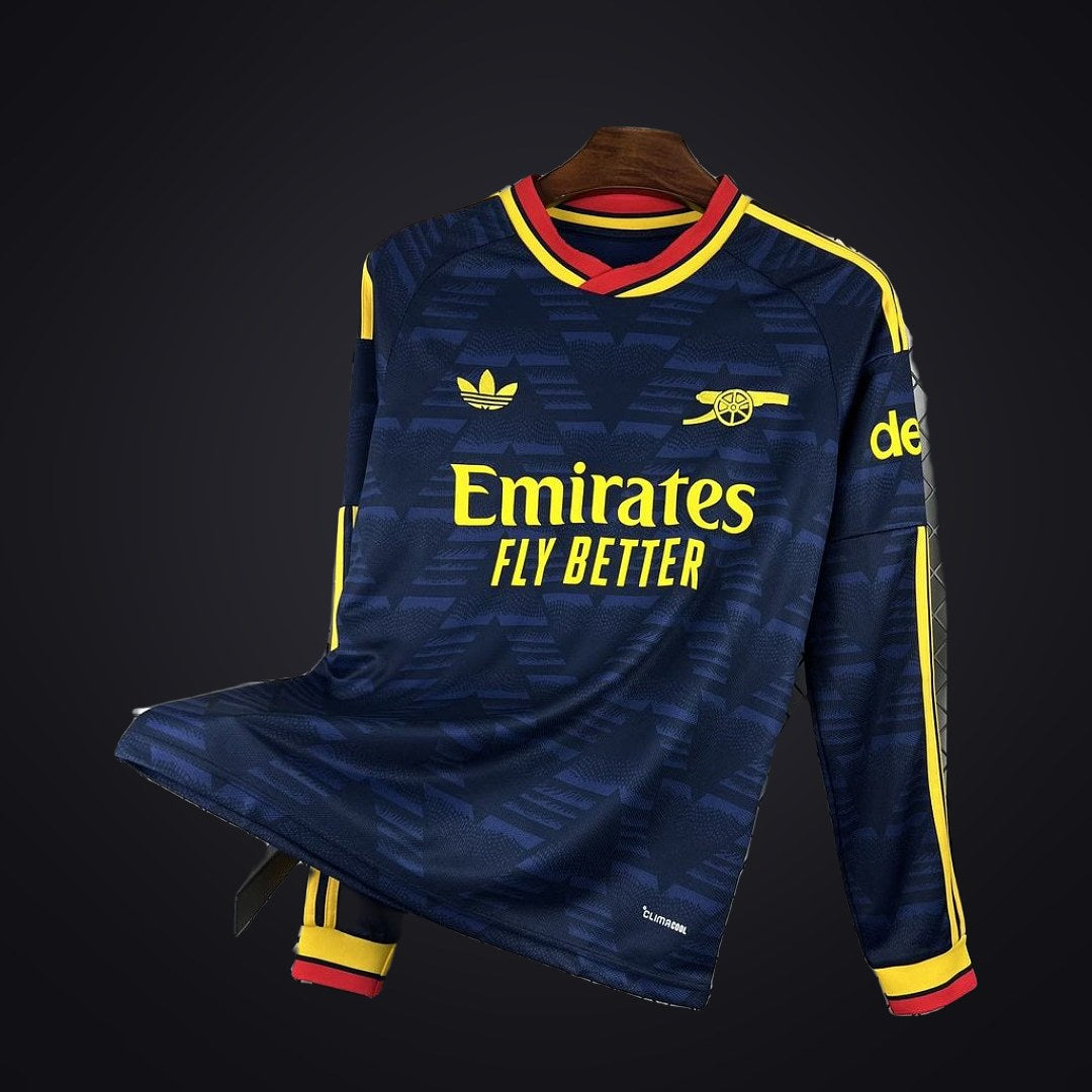 Arsenal 26-27 Visitante Manga Larga (Fan Version) (delante)