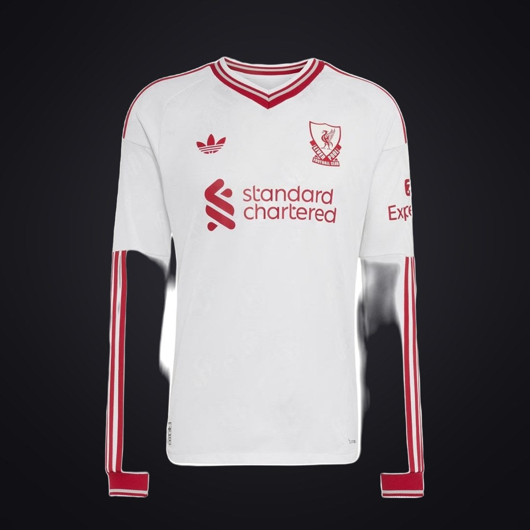 Liverpool 26-27 Visitante Manga Larga (Player Version) (delante)