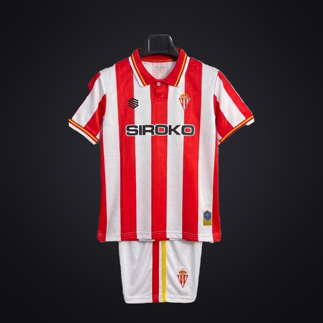 Sporting Gijón 26-27 Local (Niño) (delante)