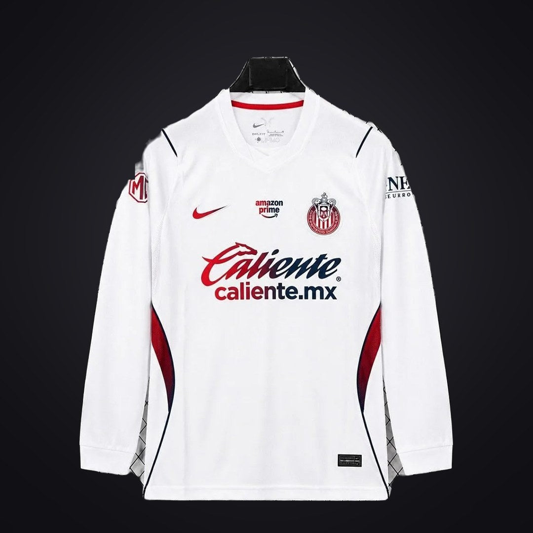 Chivas Guadalajara 26-27 Visitante Manga Larga (Fan Version) (delante)