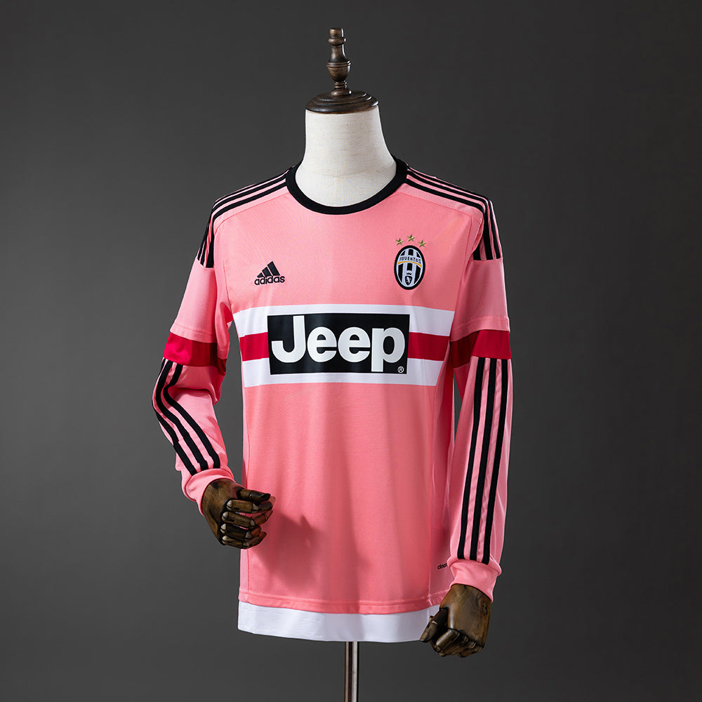 Retro Juventus 15-16 Visitante (Manga Larga)