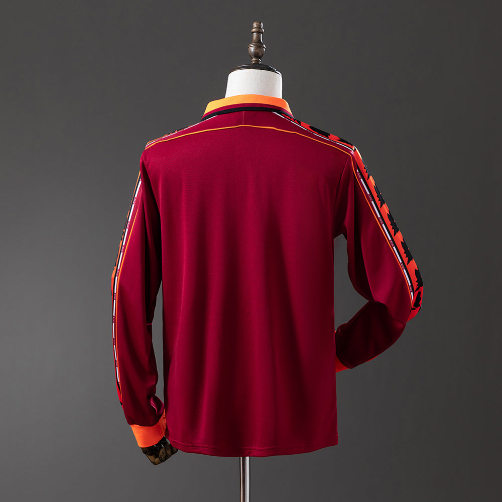 Retro Roma 98-99 Local (Manga Larga)