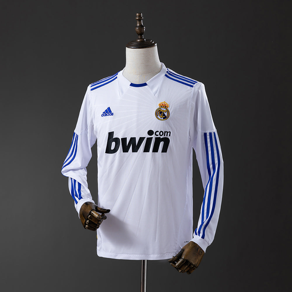 Retro Real Madrid 10-11 Local (Manga Larga)