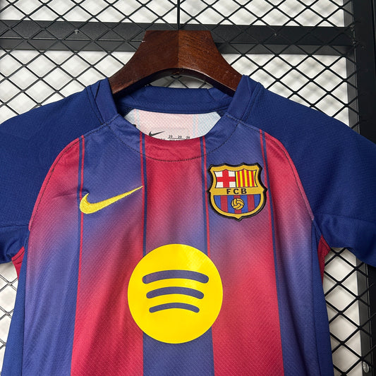 Camiseta Barcelona 25/26 Local - Niño