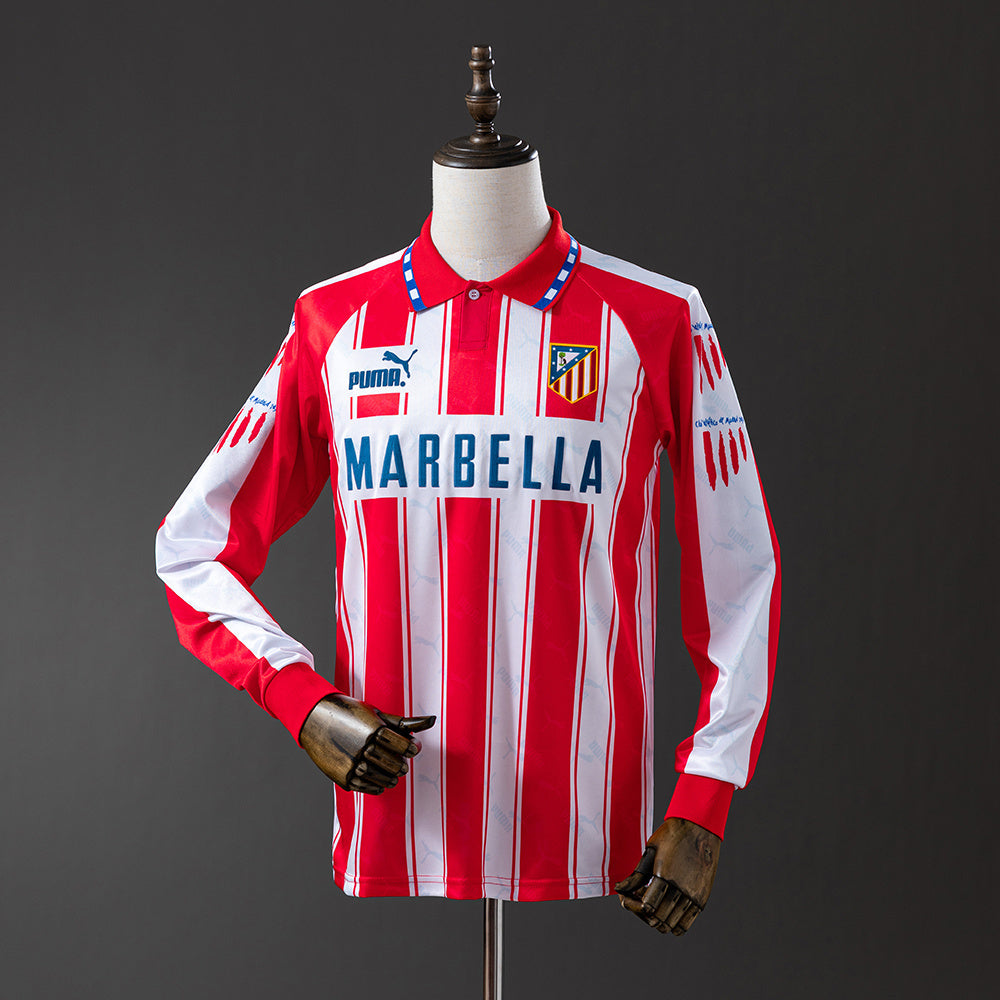 Retro Atlético Madrid 94-95 Local (Manga Larga)