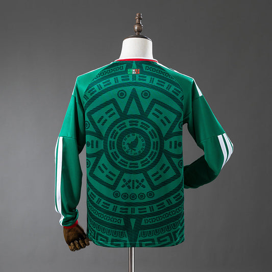 Camiseta México 2026 Local Mundial - Manga Larga