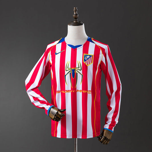Retro Atlético Madrid 04-05 Local (Manga Larga)