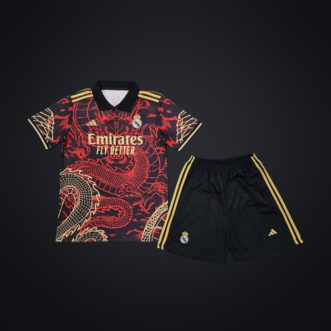 Conjunto de Entrenamiento Real Madrid 24-25 Concept Dragón Roja (delante)