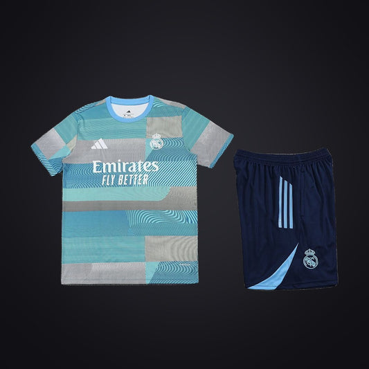 Conjunto de Entrenamiento Real Madrid 25-26 Azul · Modelo 3 (detrás)