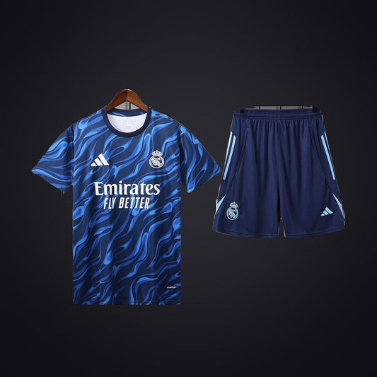 Conjunto de Entrenamiento Real Madrid 25-26 Azul (detrás)