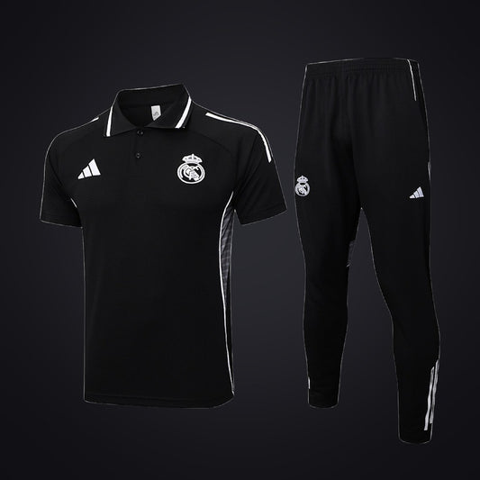 Conjunto de Entrenamiento Real Madrid 25-26 Negra · Modelo 2 (delante)