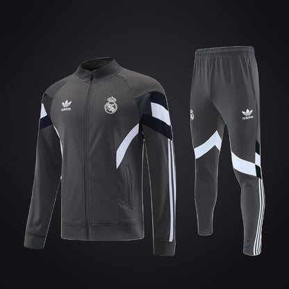Chándal Real Madrid 25-26 Gris (delante)