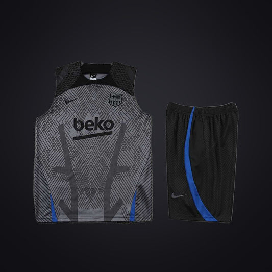 Conjunto de Entrenamiento Barcelona 22-23 Gris (delante)