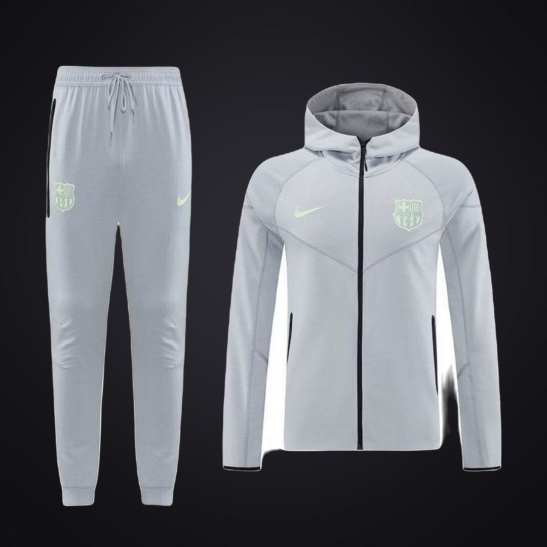 Chándal Barcelona 25-26 Gris (delante)