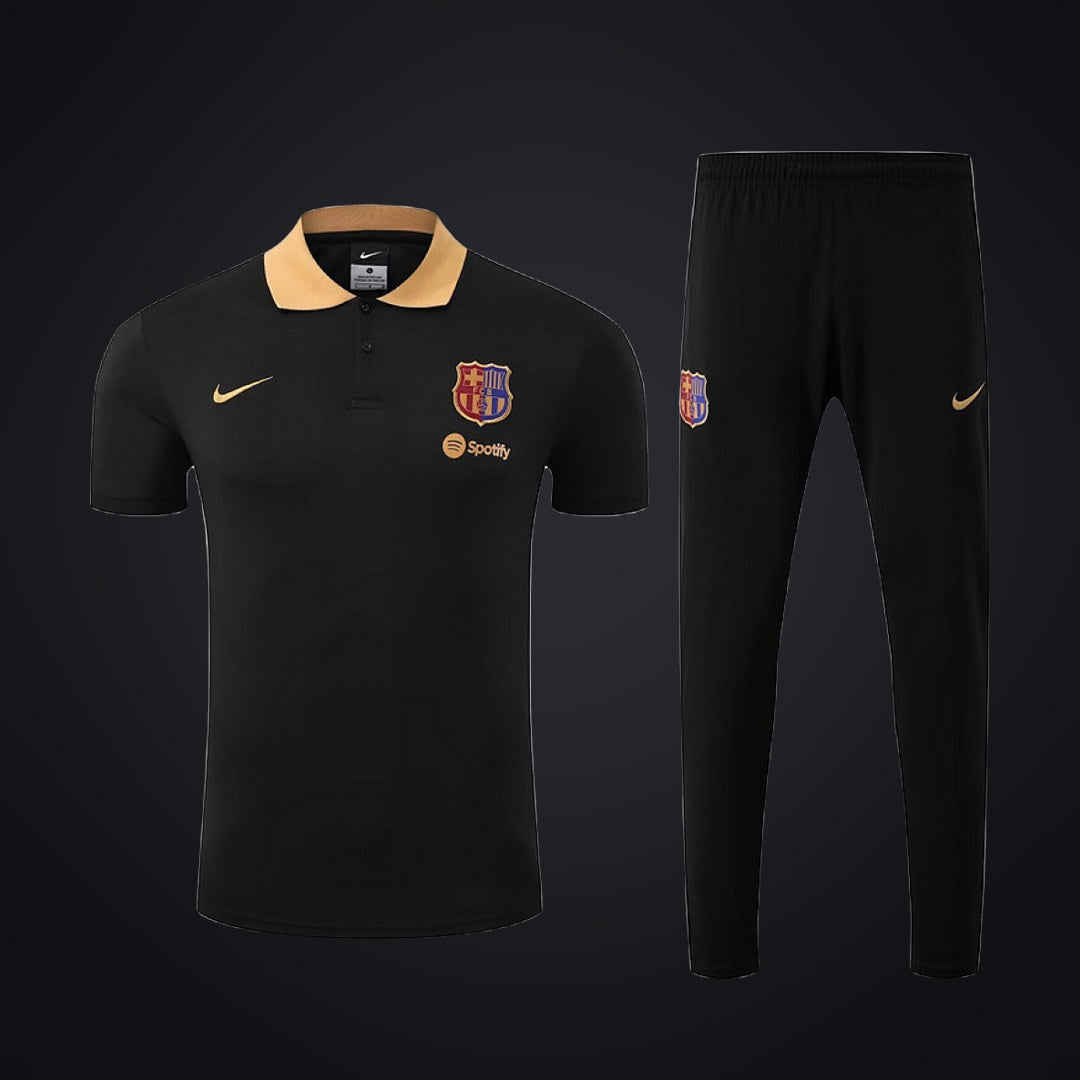 Conjunto de Entrenamiento Barcelona 25-26 Negra (delante)