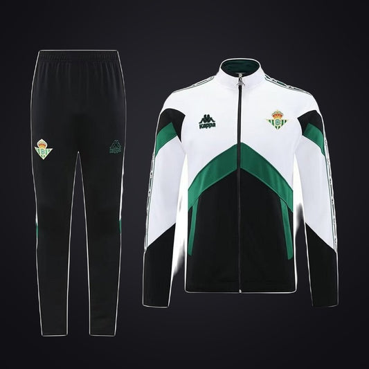 Chándal Betis 25-26 Blanca Verde (delante)