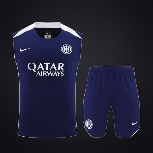 Conjunto de Entrenamiento Inter de Milán 25-26 Azul Marino · Modelo 2 (delante)