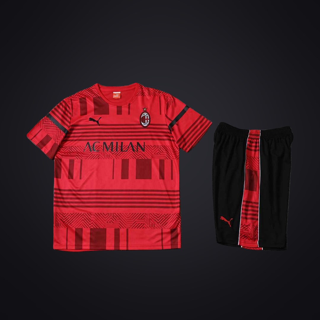 Conjunto de Entrenamiento Milan 22-23 Roja (delante)