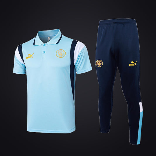 Conjunto de Entrenamiento Manchester City 23-24 Azul (delante)