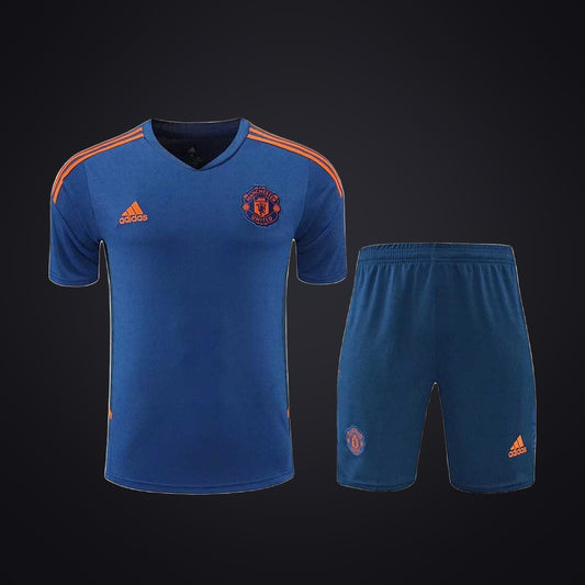 Conjunto de Entrenamiento Manchester United 22-23 Azul · Modelo 2 (delante)
