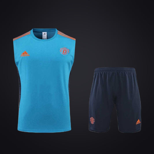 Conjunto de Entrenamiento Manchester United 22-23 Azul (delante)