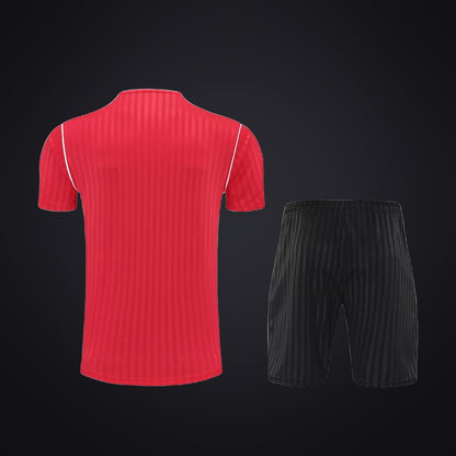 Conjunto de Entrenamiento Manchester United 25-26 Roja (detrás)