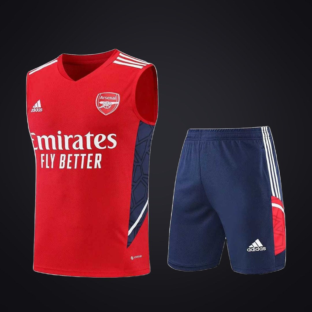 Conjunto de Entrenamiento Arsenal 22-23 Roja (delante)