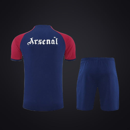 Conjunto de Entrenamiento Arsenal 25-26 Azul Marino · Modelo 5 (detrás)