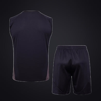 Conjunto de Entrenamiento Arsenal 25-26 Azul Marino · Modelo 3 (detrás)