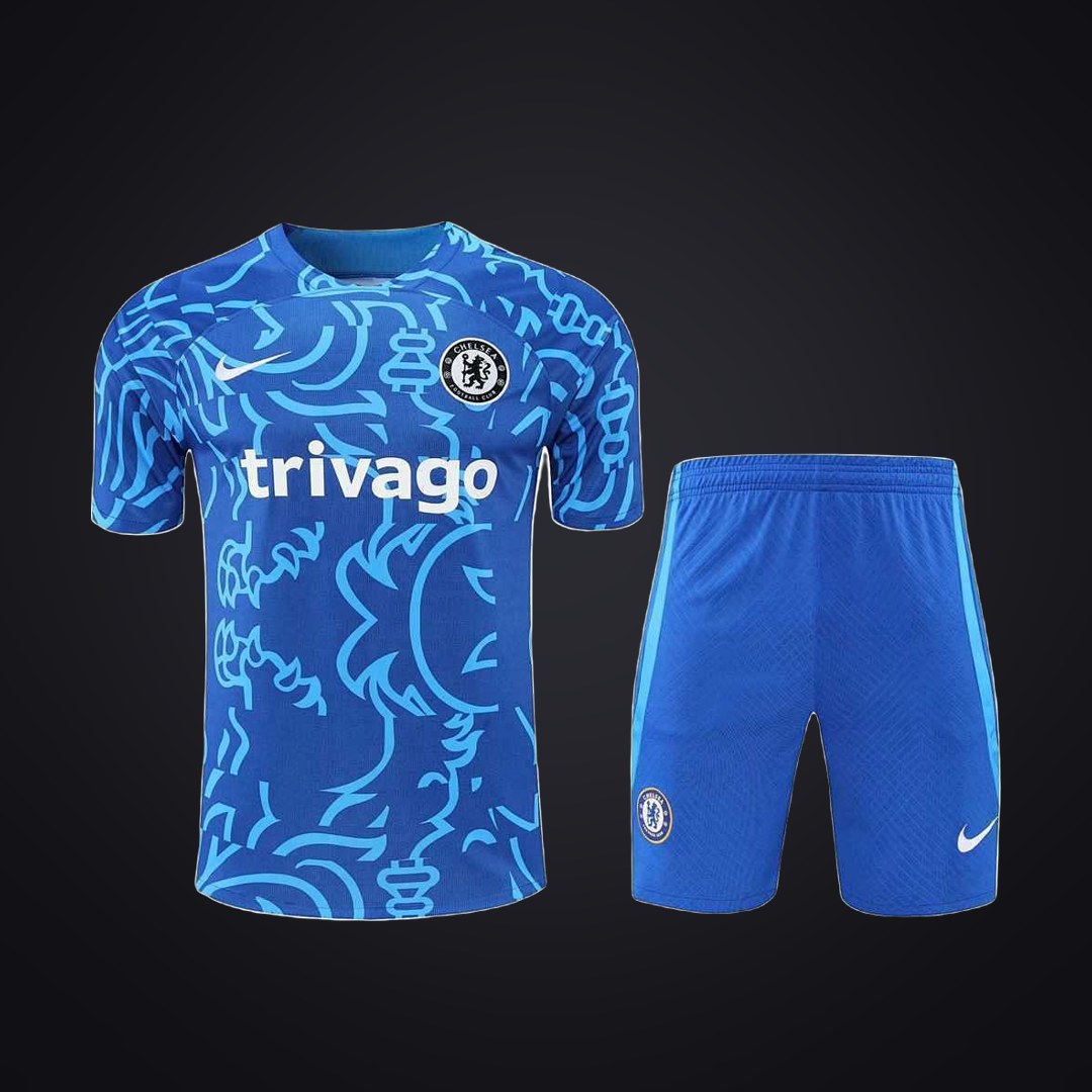 Conjunto de Entrenamiento Chelsea 22-23 Azul · Modelo 5 (delante)