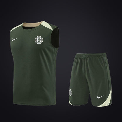 Conjunto de Entrenamiento Chelsea 25-26 Verde (delante)